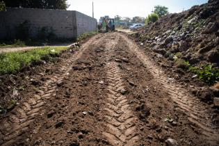 Obras viales en Malvín Norte en el marco del Plan ABC +