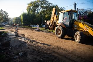 Conexión a las redes de saneamiento en barrio Santa María Conexión a redes de saneamiento en barrio Santa María, 19 de mayo de 2022