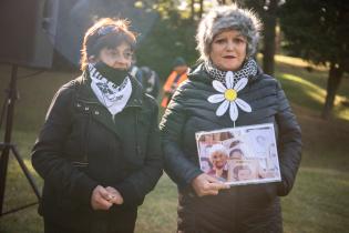 Homenaje a personas detenidas desaparecidas durante la última dictadura en el Memorial de los Detenidos Desaparecidos 