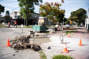 Comienzo de obras del Plan ABC Veredas en zona del ex Mercado Modelo Comienzo de obras del Plan ABC Veredas en zona del ex Mercado Modelo