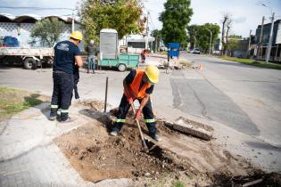 Comienzo de obras del Plan ABC Veredas en zona del ex Mercado Modelo