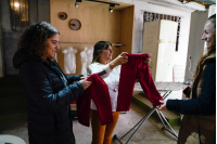 Inauguración de proyecto textil en el marco del Fondo Por Más