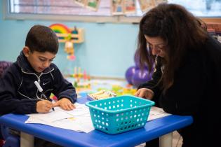 Inauguración de sala de espera infantil lúdica en la policlínica Casavalle