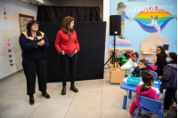 Inauguración de sala de espera infantil lúdica en la policlínica Casavalle