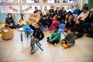 Inauguración de sala de espera infantil lúdica en la policlínica Casavalle