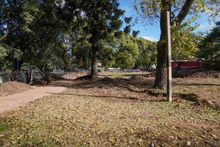 Ejecución de obra de pista de Pumptrack en Parque Batlle Ejecución de obra de pista de Pumptrack en Parque Batlle