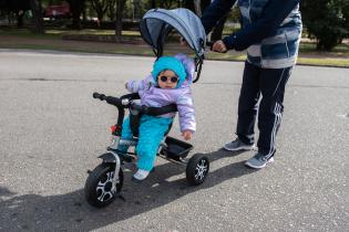 Celebración del Día Mundial de la Bicicleta en el Velódromo Municipal de Montevideo