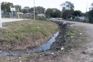 Limpieza de plazas en barrio Aquiles Lanza en el marco del Plan ABC+ Unión - Malvín Norte