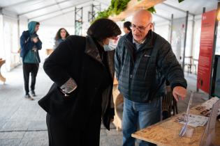 Actividades por el Día Mundial de la Inocuidad Alimentaria en la explanada de la Intendencia de Montevideo, 07 de junio de 2022