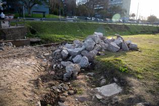 Obras viales en el puente de la calle Erevan en el marco del Plan ABC +Unión - Malvín Norte Obras viales en el puente de la calle Erevan en el marco del Plan ABC +Unión - Malvín Norte , 10 de junio de 2022