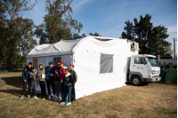 Camión de Cocina Uruguay en la UTU de Los Céspedes, 20 de junio de 2022