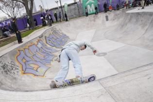 Inauguración de pista de skate en el Parque Rodó