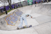 Inauguración de pista de skate en el Parque Rodó