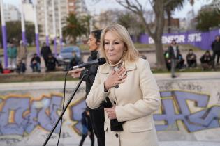 Inauguración de pista de skate en el Parque Rodó