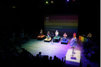 Conversatorio «Día internacional del orgullo LGBT+: el camino de la lucha» en el teatro Solís  