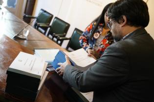 Entrega de rendición de cuentas y presupuesto a la Junta Departamental de Montevideo Entrega de rendición de cuentas y presupuesto a la Junta Departamental de Montevideo