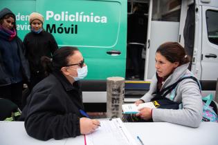 Jornada de concientización y prevención de la anemia falciforme en la explanada de la Intendencia