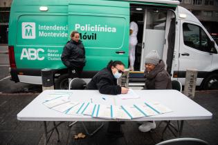 Jornada de concientización y prevención de la anemia falciforme en la explanada de la Intendencia