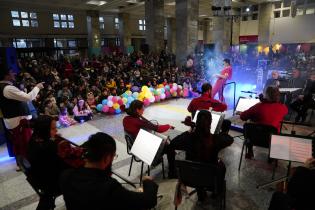 Actuación de la Banda Sinfónica de Montevideo en el marco del programa "Montevideo a jugar"