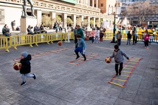 Montevideo a jugar en la explanada Intendencia de Montevideo, 12 de julio de 2022