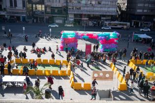 Montevideo a jugar en la explanada Intendencia de Montevideo, 12 de julio de 2022