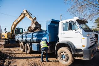 Obras de drenaje pluvial en la cuenca Manga