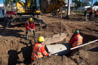 Obras de drenaje pluvial en la cuenca Manga Obras de drenaje pluvial en la cuenca Manga