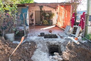 Instalaciones de cámaras nro. 1 para la conexión a la red de saneamiento en Manga Instalaciones de cámaras nro. 1 para la conexión a la red de saneamiento en Manga