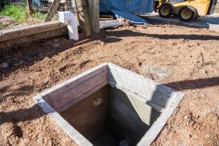 Instalaciones de cámaras nro. 1 para la conexión a la red de saneamiento en Manga Instalaciones de cámaras nro. 1 para la conexión a la red de saneamiento en Manga