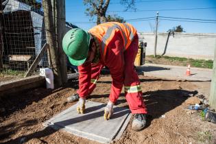 Instalaciones de cámaras nro. 1 para la conexión a la red de saneamiento en Manga