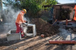 Instalaciones de cámaras nro. 1 para la conexión a la red de saneamiento en Manga Instalaciones de cámaras nro. 1 para la conexión a la red de saneamiento en Manga