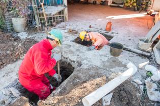Instalaciones de cámaras nro. 1 para la conexión a la red de saneamiento en Manga Instalaciones de cámaras nro. 1 para la conexión a la red de saneamiento en Manga