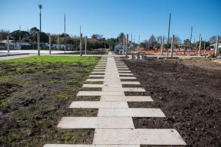 Avance de obras de saneamiento en plaza Azotea de Lima Avance de obras de saneamiento en plaza Azotea de Lima