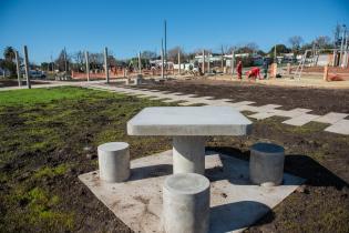 Avance de obras de saneamiento en plaza Azotea de Lima Avance de obras de saneamiento en plaza Azotea de Lima