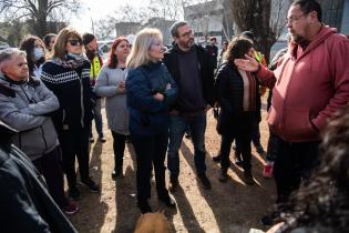 Recorrida por barrio Aquiles Lanza , 21 de julio de 2022