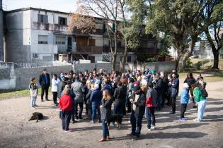 Recorrida por barrio Aquiles Lanza , 21 de julio de 2022