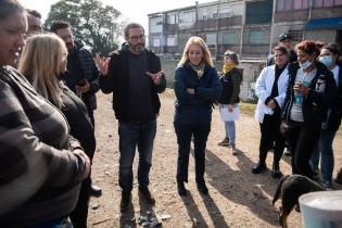 Recorrida por barrio Aquiles Lanza Recorrida por barrio Aquiles Lanza , 21 de julio de 2022
