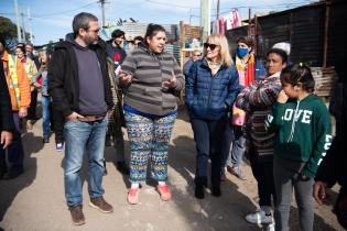 Recorrida por barrio Aquiles Lanza , 21 de julio de 2022