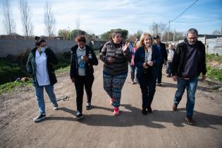 Recorrida por barrio Aquiles Lanza , 21 de julio de 2022