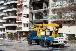 Operativo de la Intendencia de Montevideo en Villa Biarritz 