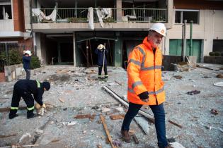 Operativo de la Intendencia de Montevideo en Villa Biarritz 