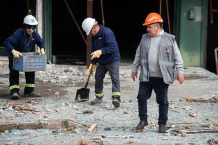 Operativo de la Intendencia de Montevideo en Villa Biarritz 