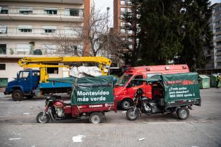 Operativo de la Intendencia de Montevideo en Villa Biarritz 