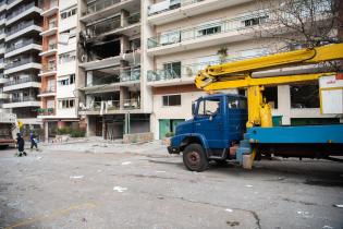 Operativo de la Intendencia de Montevideo en Villa Biarritz 