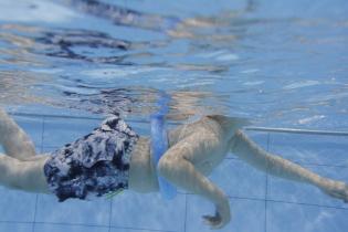 Clase de natacion del Programa de atención a personas con discapacidad Clase de natacion del Programa de atención a personas con discapacidad
