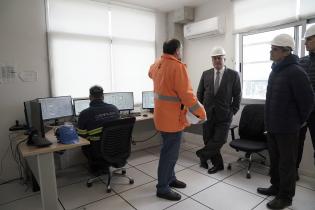 Visita del Jefe de la División Agua y Saneamiento del Banco Interamericano de Desarrollo (BID), Sergio Campos