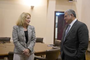 Visita del Jefe de la División Agua y Saneamiento del Banco Interamericano de Desarrollo (BID), Sergio Campos Visita del Jefe de la División Agua y Saneamiento del Banco Interamericano de Desarrollo (BID), Sergio Campos