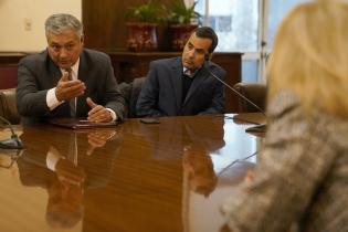 Visita del Jefe de la División Agua y Saneamiento del Banco Interamericano de Desarrollo (BID), Sergio Campos