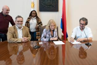Firma de convenio de cooperación entre el Fondo de Población de Naciones Unidas (UNFPA) en Uruguay y la Intendencia de Montevideo Firma de convenio de cooperación entre el Fondo de Población de Naciones Unidas (UNFPA) en Uruguay y la Intendencia de Montevideo , 02 de agosto de 2022