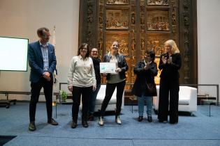 Entrega de sello «Montevideo más Verde » a cooperativas de vivienda Entrega de sello «Montevideo más Verde » a cooperativas de vivienda